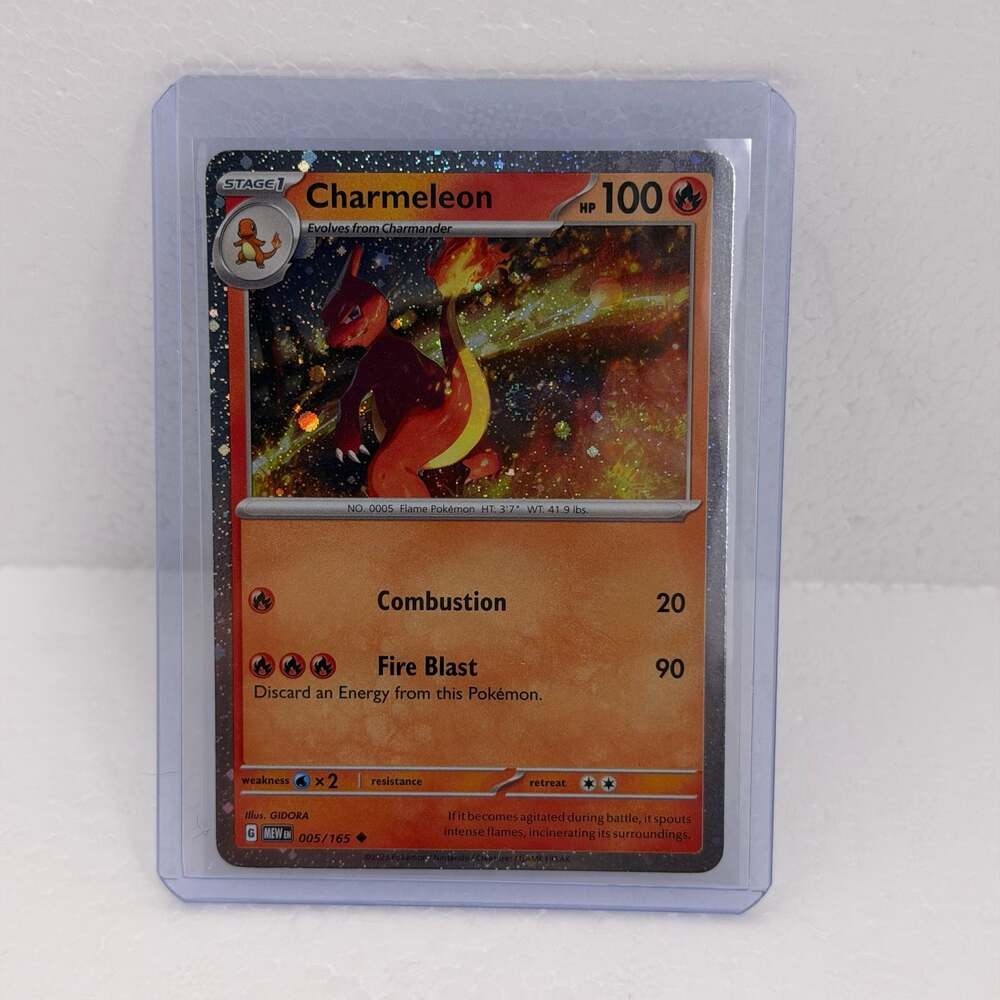 Charmeleon Cosmos Holofoil 005/165 Pokémon Scarlet & Violet: 151